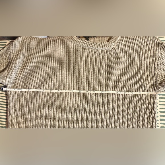 NWOT BOBI BLACK 100% COTTON ASYMMETRIC NECK SWEATER SIZE SMALL IN HEATHER GREY - Picture 9 of 9